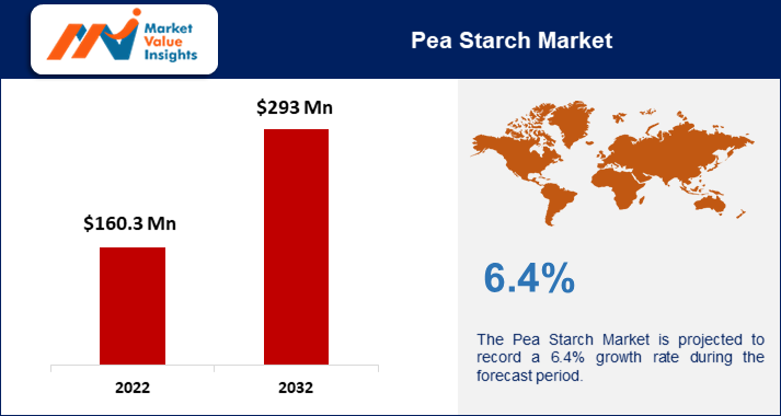 Pea Starch Market Magnitude Forecast: Regional Analysis and Prospects for Growth from 2023-2032